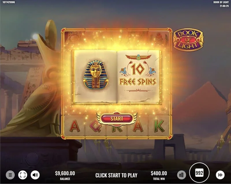Book of Lights - Free Spins ikichochewa na alama inayopanuka